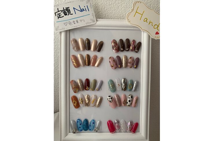 定額ネイル